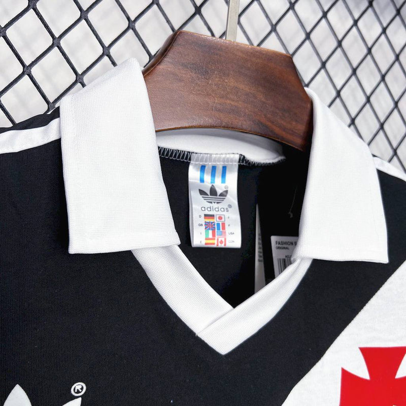 Camisa Vasco Retrô 1988 -  Preta