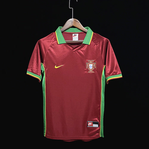 Retro Retro 1998 Portugal home S-2XL(264B)