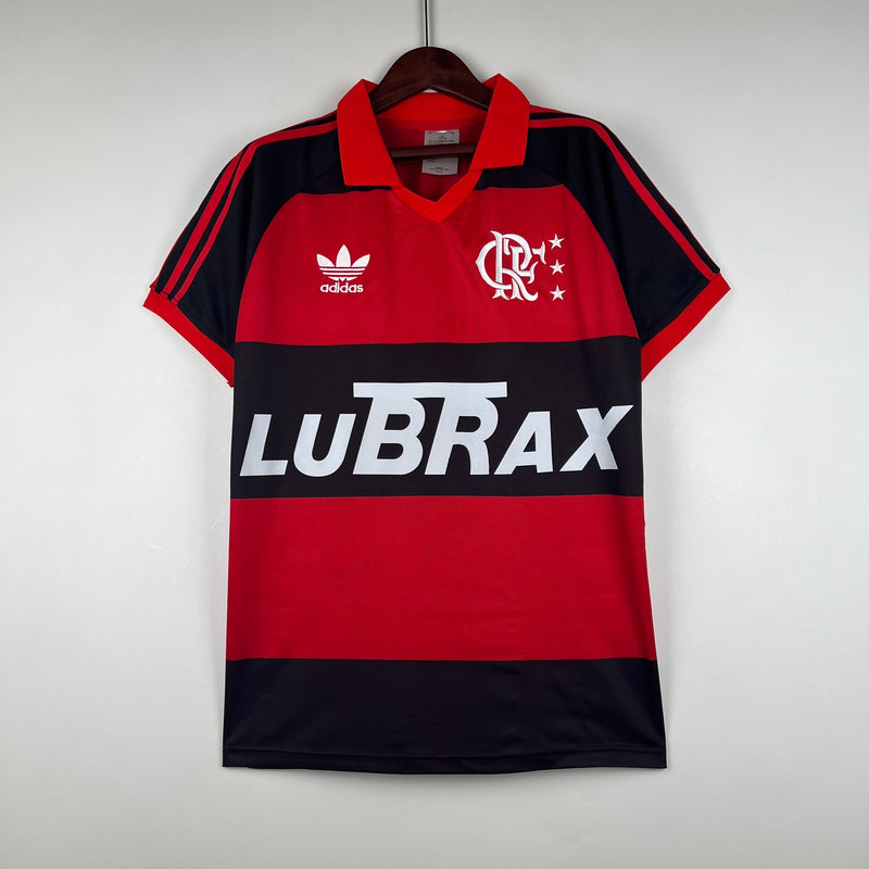 Camisa Flamengo Retrô 1987 - Vermelha e Preta