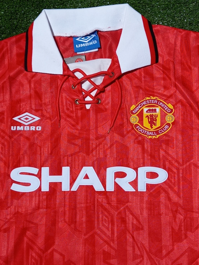 Camisa Manchester United I Retrô 1992/94 - Vermelho