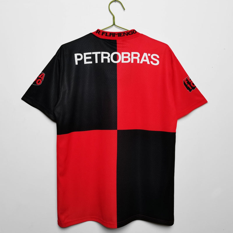 Camisa Flamengo Retrô 1995 - Vermelha e Preta