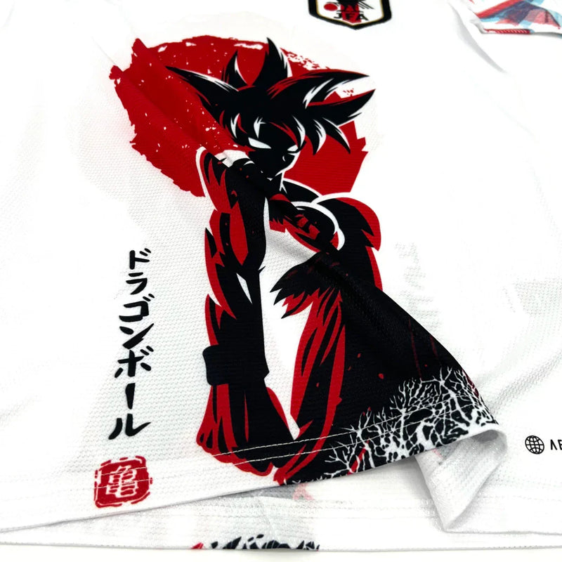 Camisa Japão Edição Dragon Ball 2024 s/n° Torcedor Masculino - Branco.