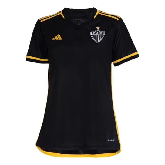 Camisa Atlético Mineiro feminino III 23/24 Adidas - Preto