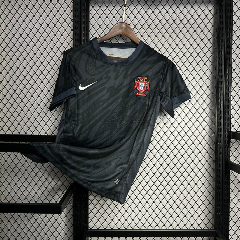 Portugal 2024∕25 Euro Goalkeeper uniform Jersey(005D)