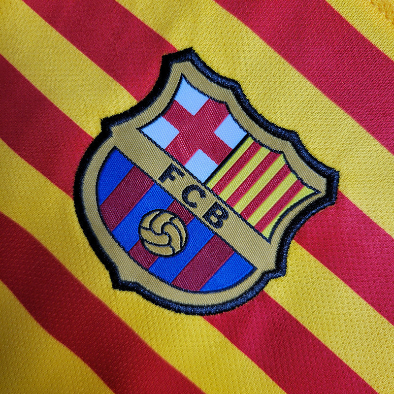 Kit Infantil Barcelona 23/24 - Amarelo