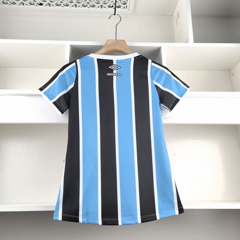 Camisa Gremio Titular Feminina 24/25 - Preto e Azul