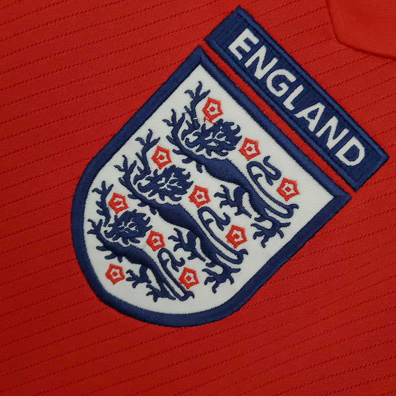 Camisa Inglaterra Retrô 2008/2009 Vermelha -