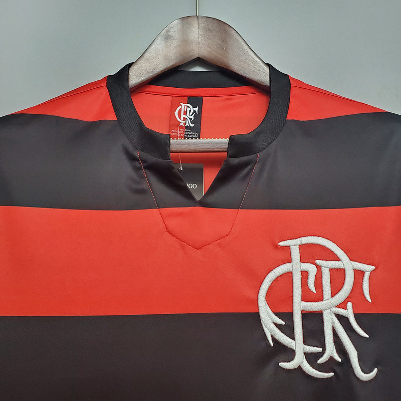 Camisa Flamengo Retrô 1978/1979 Vermelha e Preta